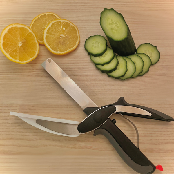 2-in-1 Cutting Knife Multifunctional Kitchen Scissors
