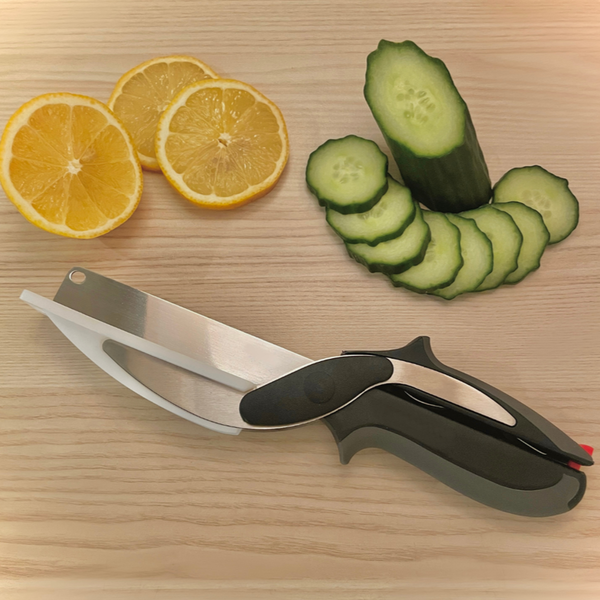 2-in-1 Cutting Knife Multifunctional Kitchen Scissors