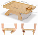 Recliner Arm Storage Tray Durable Wooden Sofa Arm Clip Table