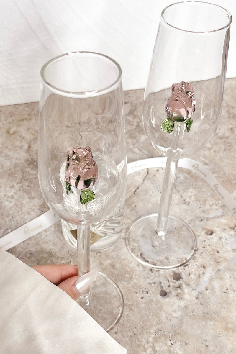 Champagne Glasses - Handmade