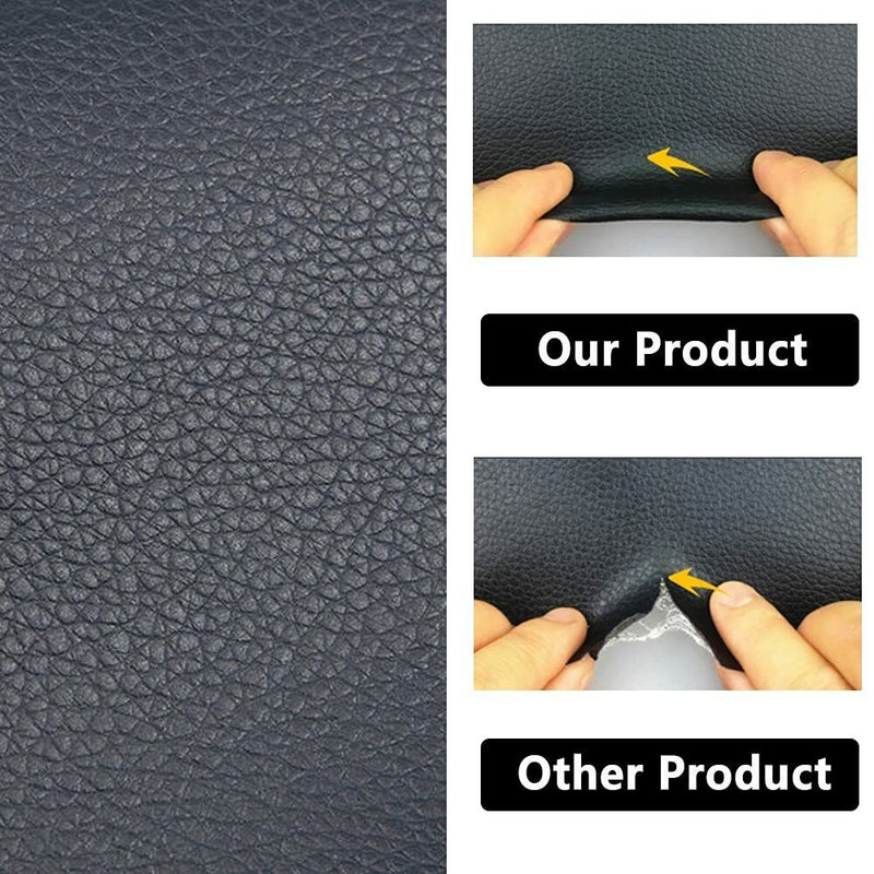 Large Self Adhesive Faux Leather Repair Reupholster for Couches Car Seats Bags