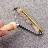 Versatile Alloy Hair Scraper for Clothes and Carpet Care