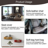 Large Self Adhesive Faux Leather Repair Reupholster for Couches Car Seats Bags