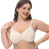 Full Cup Solid Ultra Thin Bra