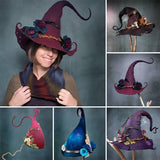 🔥 Last Day Promotion 49% OFF 🔥Halloween Party Felt Witch Hats
