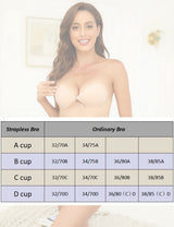 Strapless Adhesive Invisible Bras (Buy 3 Free Shipping)