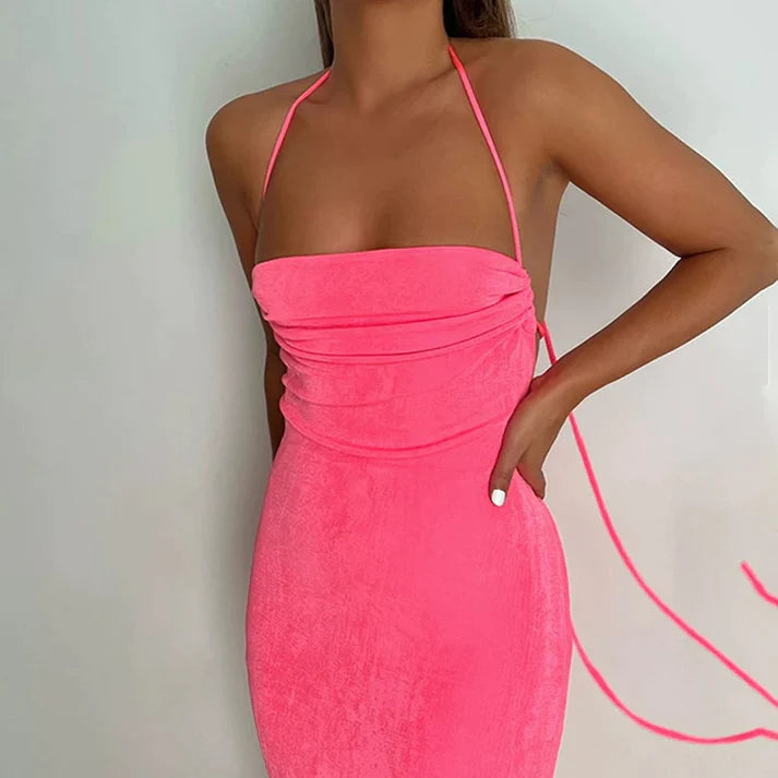 🔥Last Day 50% Off🔥 Backless Maxi Dress