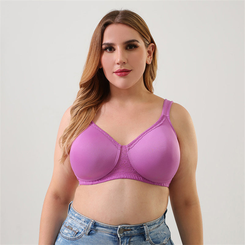 Full Cup Solid Color Bra