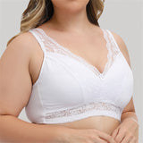 Lace-trimmed Tank Top Bra