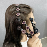 🔥LAST DAY 48% OFF🔥Sparkling Crystal Stone Braided Hair Clips