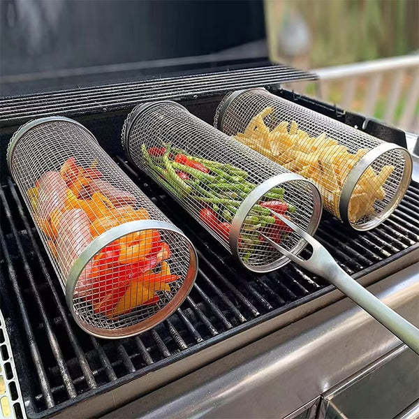 Round Stainless Cooking Grill
