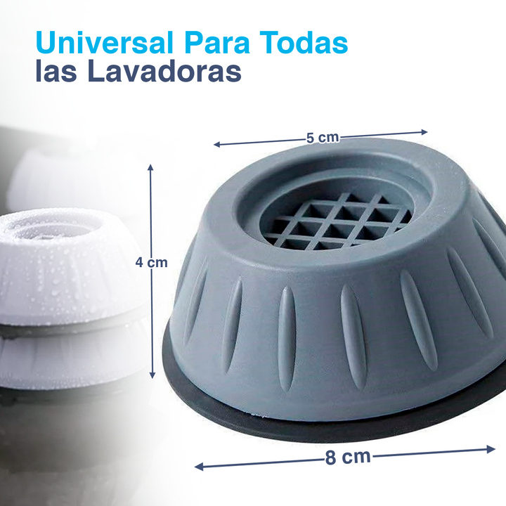 Anti-vibration support for washers and dryers