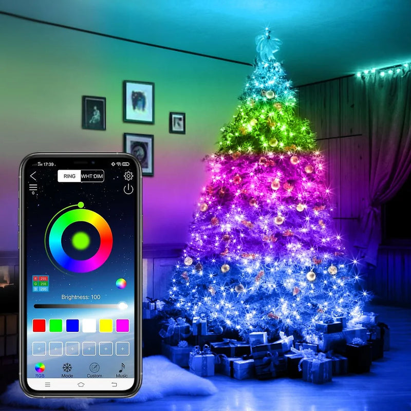 RGB Christmas Tree Decoration LED Lights