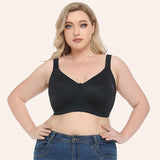 Full Cup Plus Size Glossy Bra