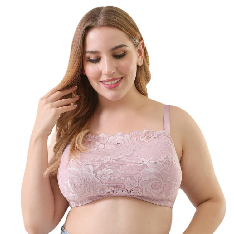 Lace Full Cup Bandeau Bra
